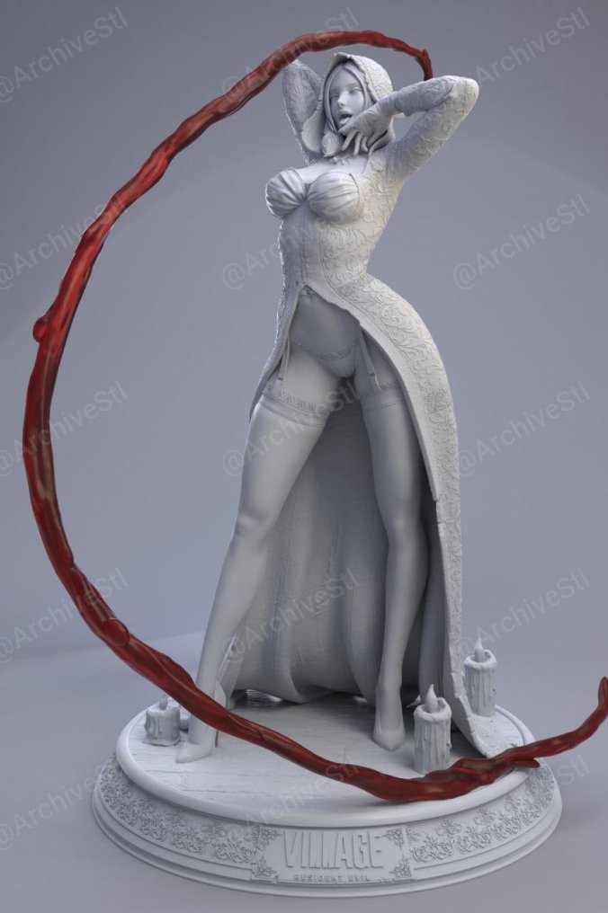 生化危机8  Daniela（丹妮拉） 3D打印图纸